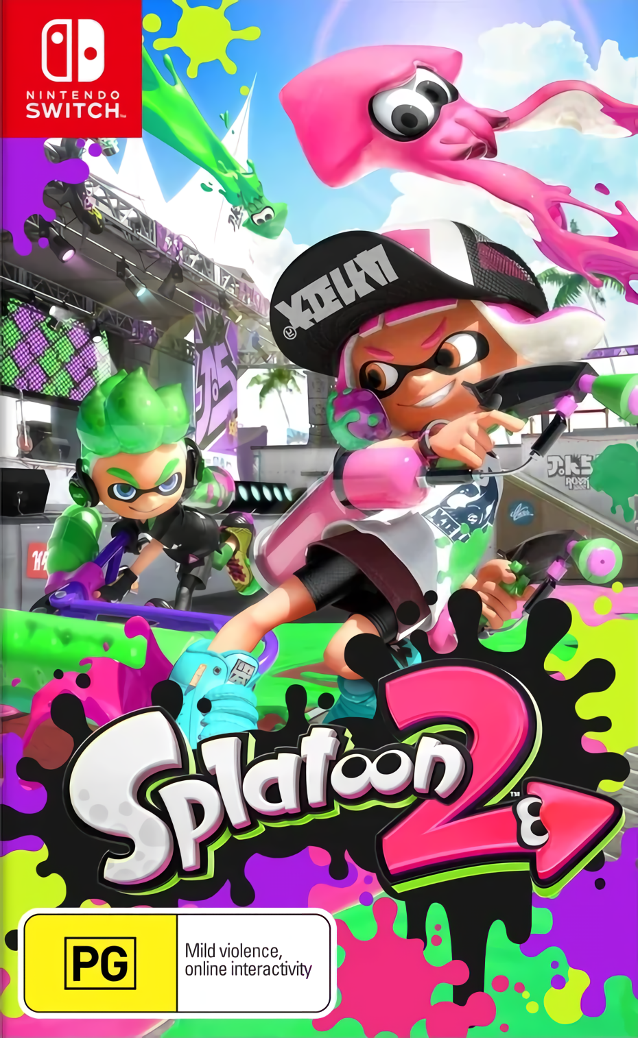 Splatoon 2 Nintendo Switch Game