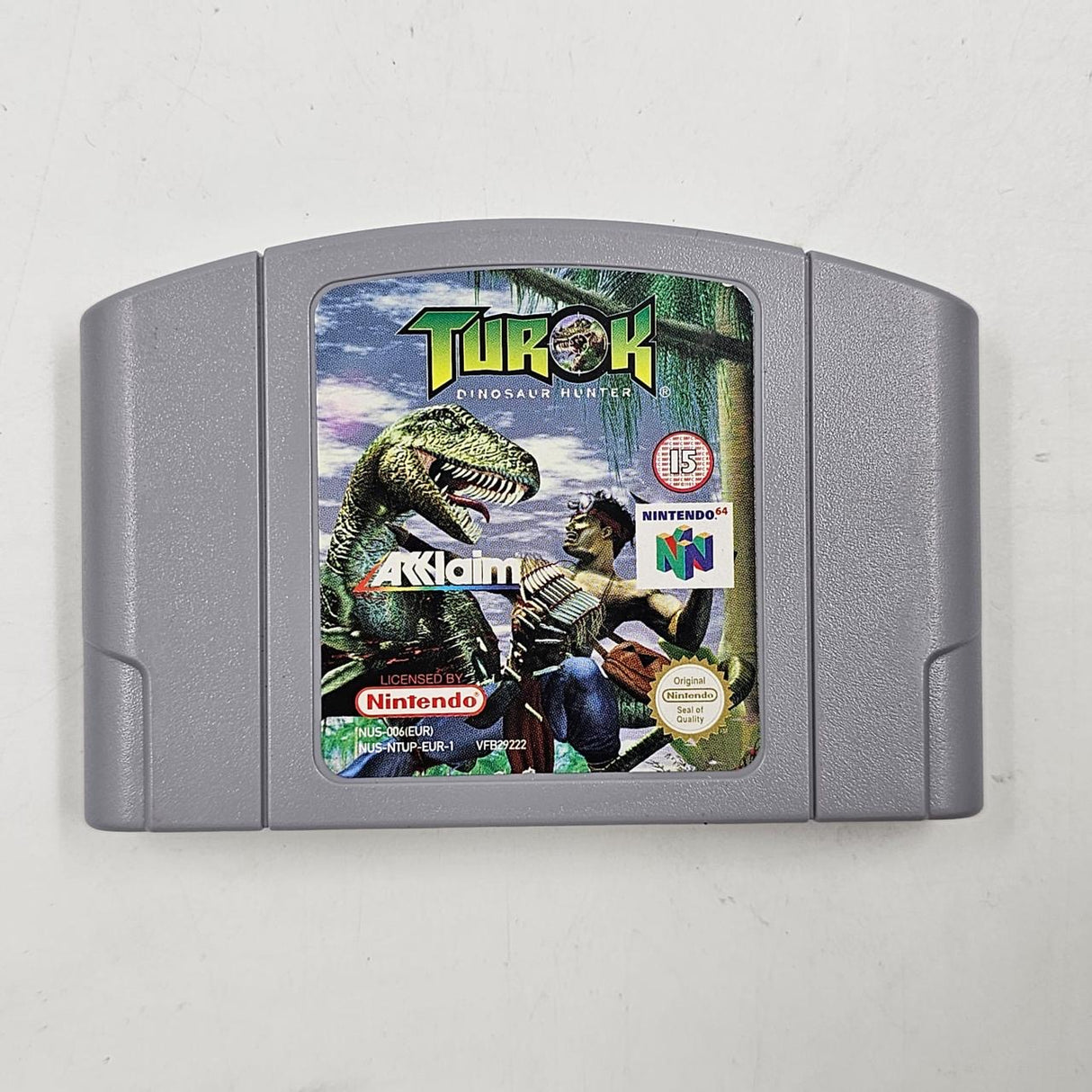 Turok Dinosaur Hunter Nintendo 64 N64 Game Cartridge PAL