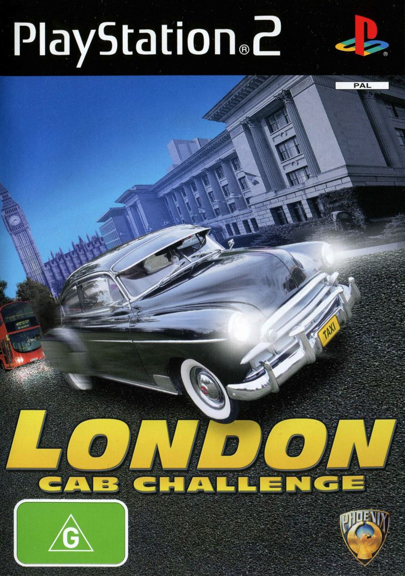 London Cab Challenge Playstation 2 PS2 Game PAL