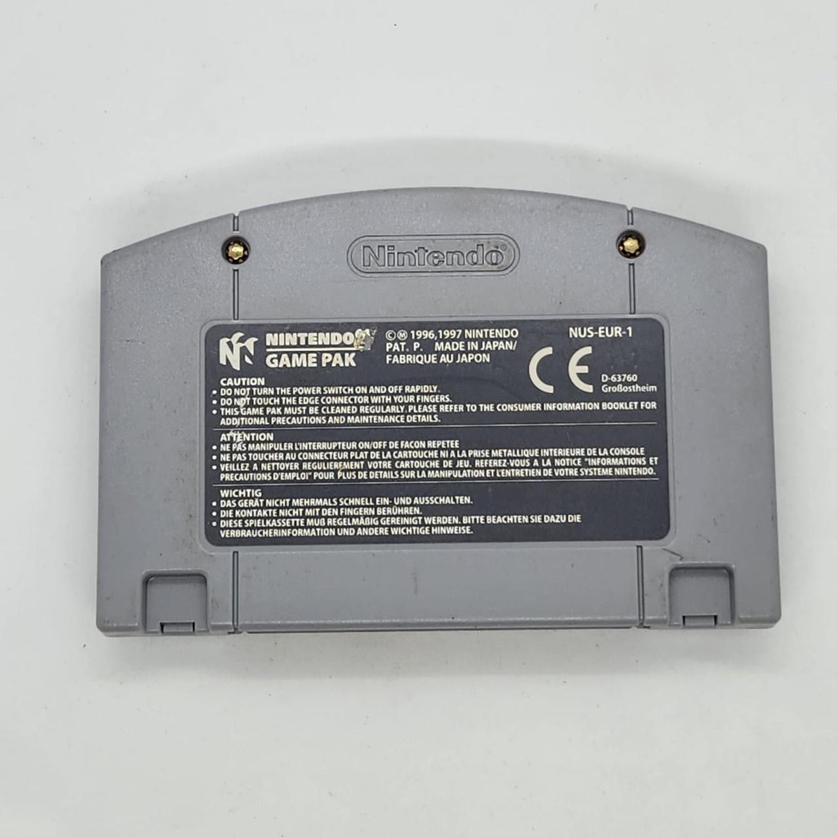 Cruis'n World Nintendo 64 N64 Game Cartridge PAL