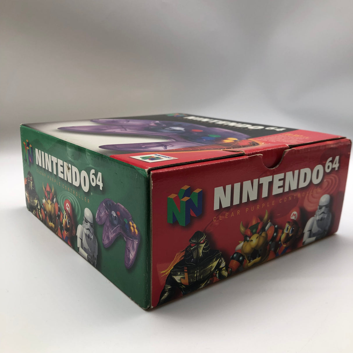 Nintendo 64 N64 Clear Purple Controller Boxed PAL