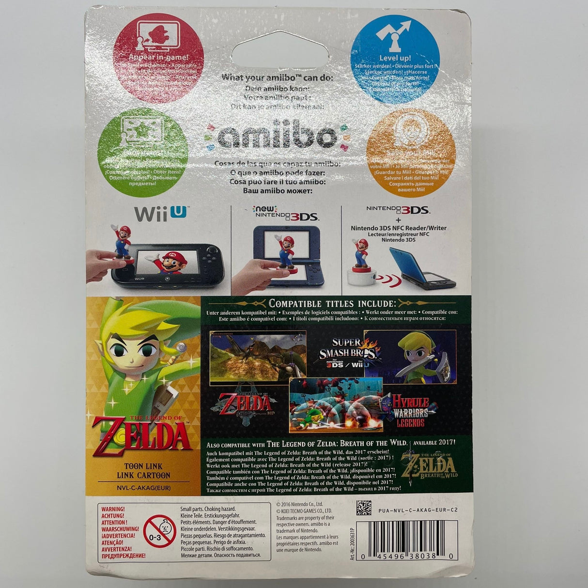 Nintendo Amiibo Zelda 30th Toon Link The Wind Waker
