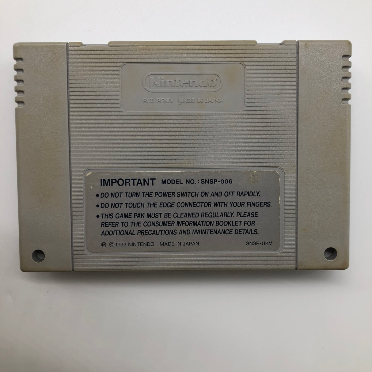 The Chaos Engine Super Nintendo SNES Game Cartridge PAL