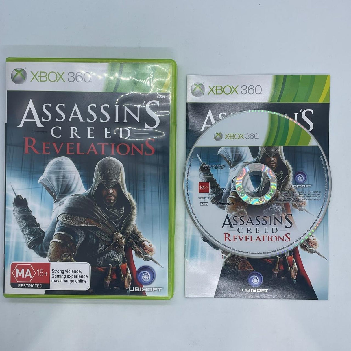 Assassin's Creed Revelations Xbox 360 Game + Manual PAL