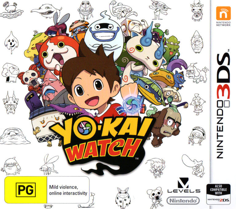 Yo-kai Watch 3DS Game PAL