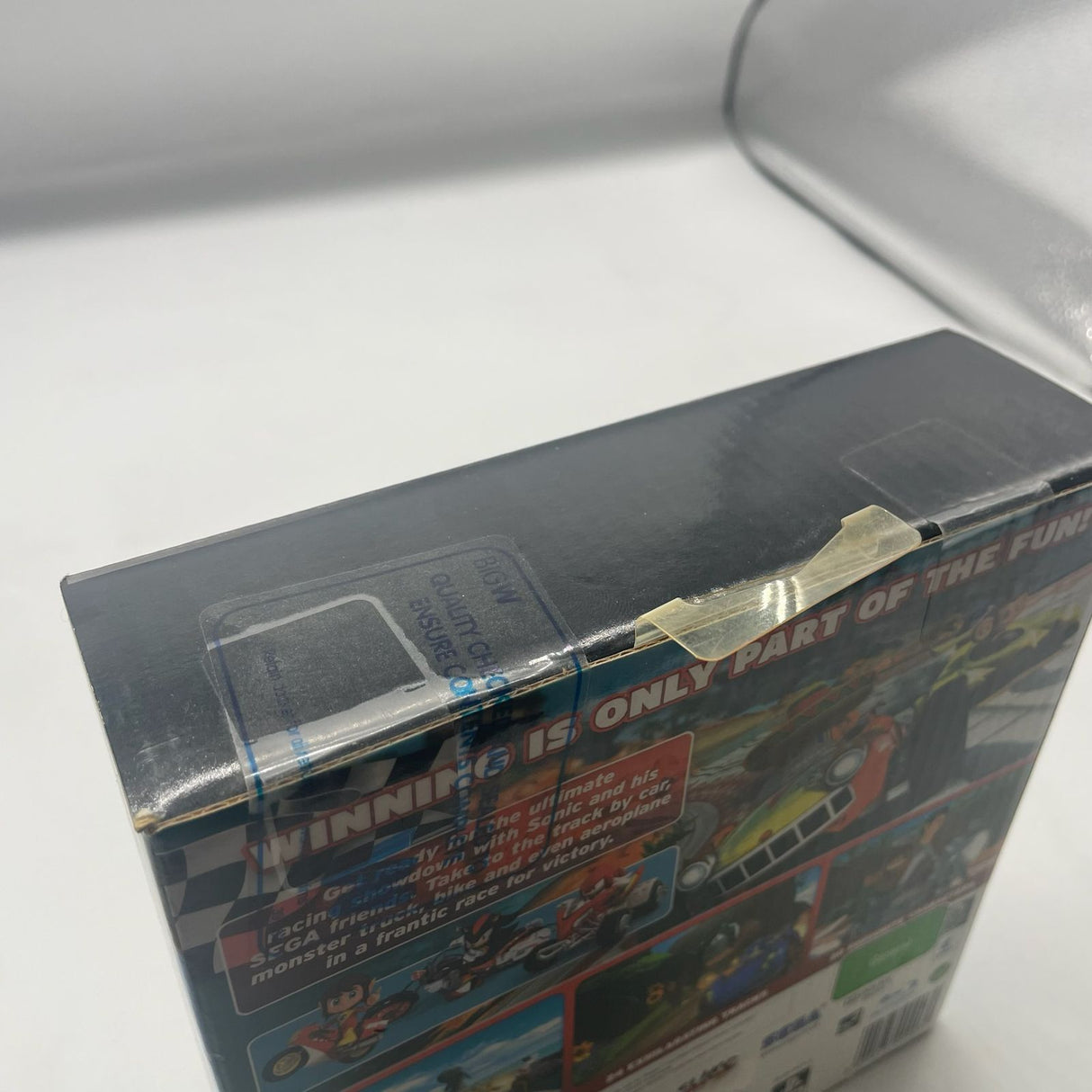 Sonic and SEGA All-Stars Racing Steering Wheel Brand New PS3 Playstation 3 Game Boxed