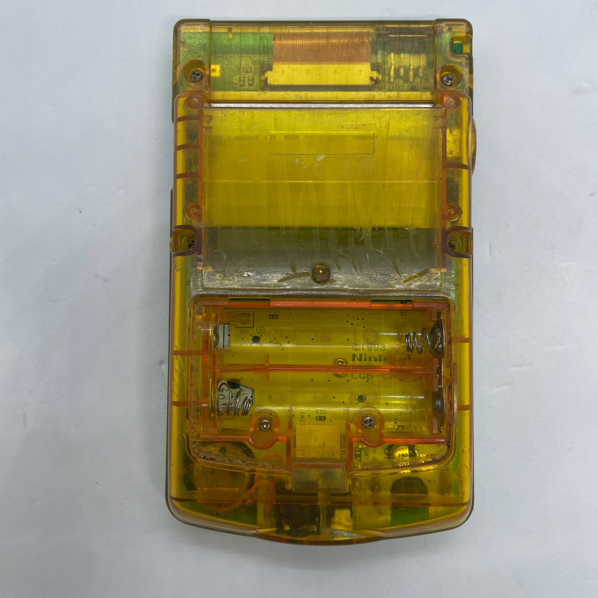 Nintendo Gameboy Color/Colour Ozzie Ozzie Ozzie Special Olympic Edition Console Handheld Clear Green