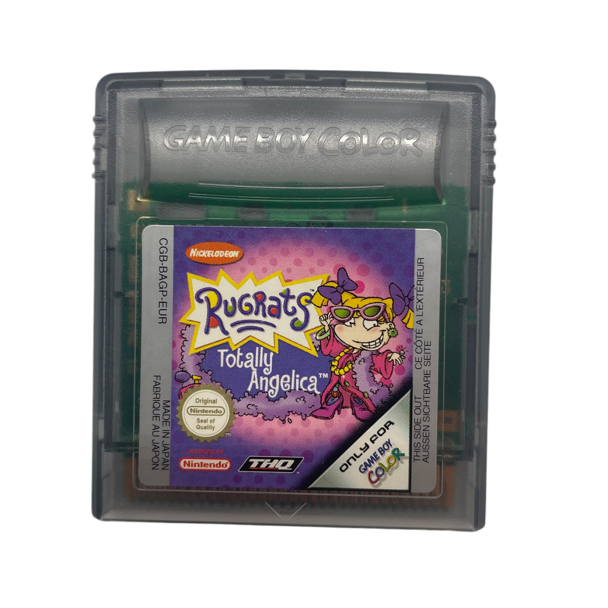 Rugrats Totally Angelica Nintendo Game Boy Color Game Cartridge