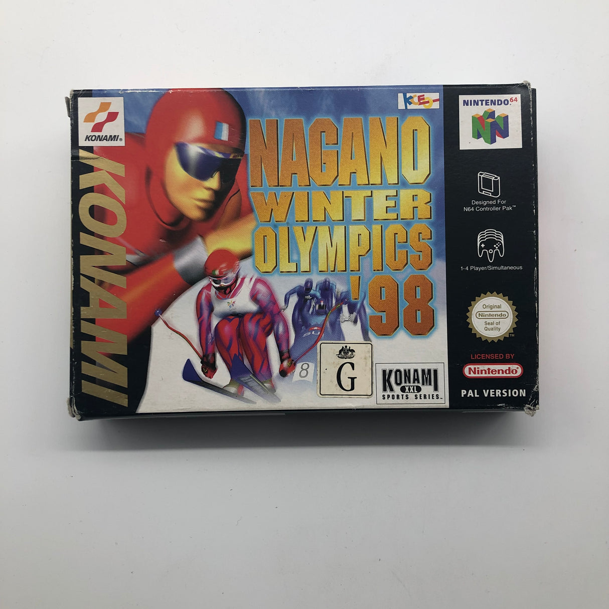 Nagano Winter Olympics 98 Nintendo 64 N64 Game Boxed PAL