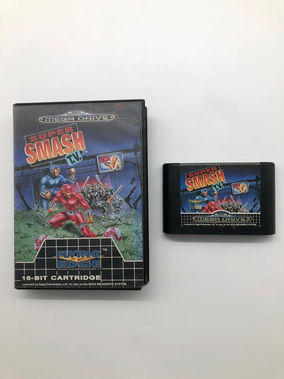 Super Smash TV Sega Mega Drive Game PAL
