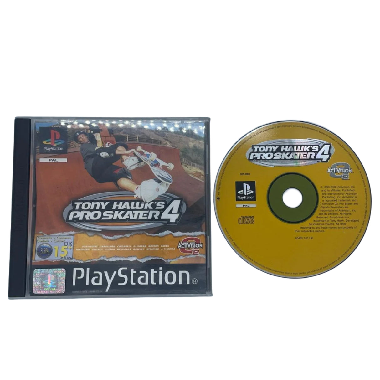 Tony Hawk's Pro Skater 4 PS1 Playstation 1 Game PAL