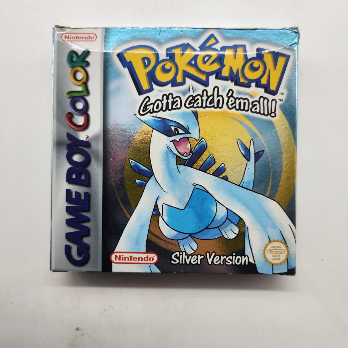 Pokemon Silver Version Nintendo Gameboy Color / Colour Game Boxed Complete 01S4