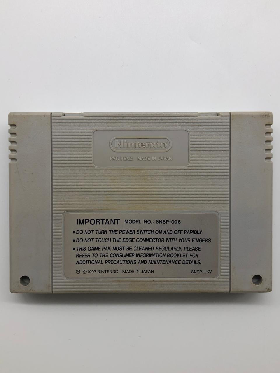 Street Fighter 2 II Super Nintendo SNES Game Cartridge PAL