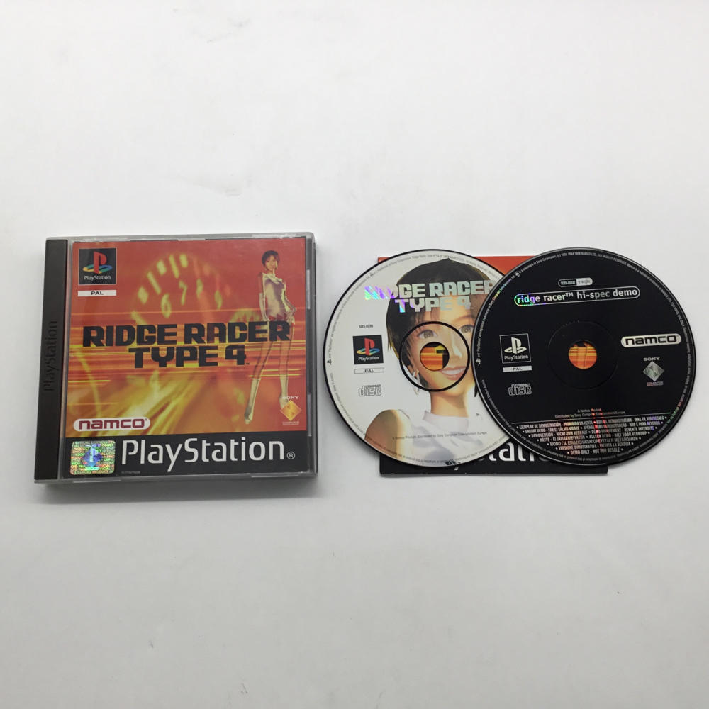 Ridge Racer Type 4 PS1 Playstation 1 Game PAL
