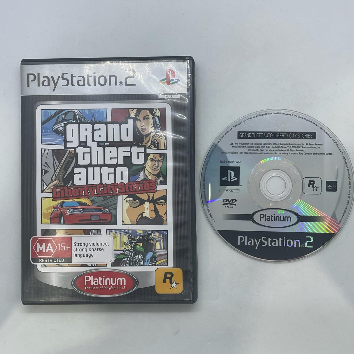 Grand Theft Auto GTA Liberty City Stories PS2 Playstation 2 Game PAL