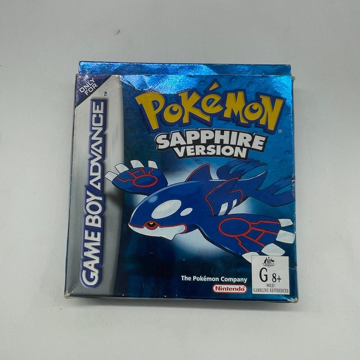 Pokemon Sapphire Version Nintendo Gameboy Advance GBA Game Boxed Complete PAL
