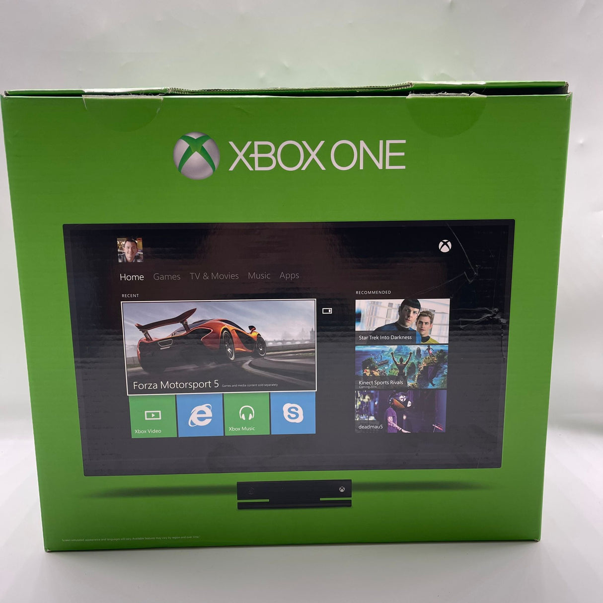 Xbox One Console Kinect Bundle Boxed