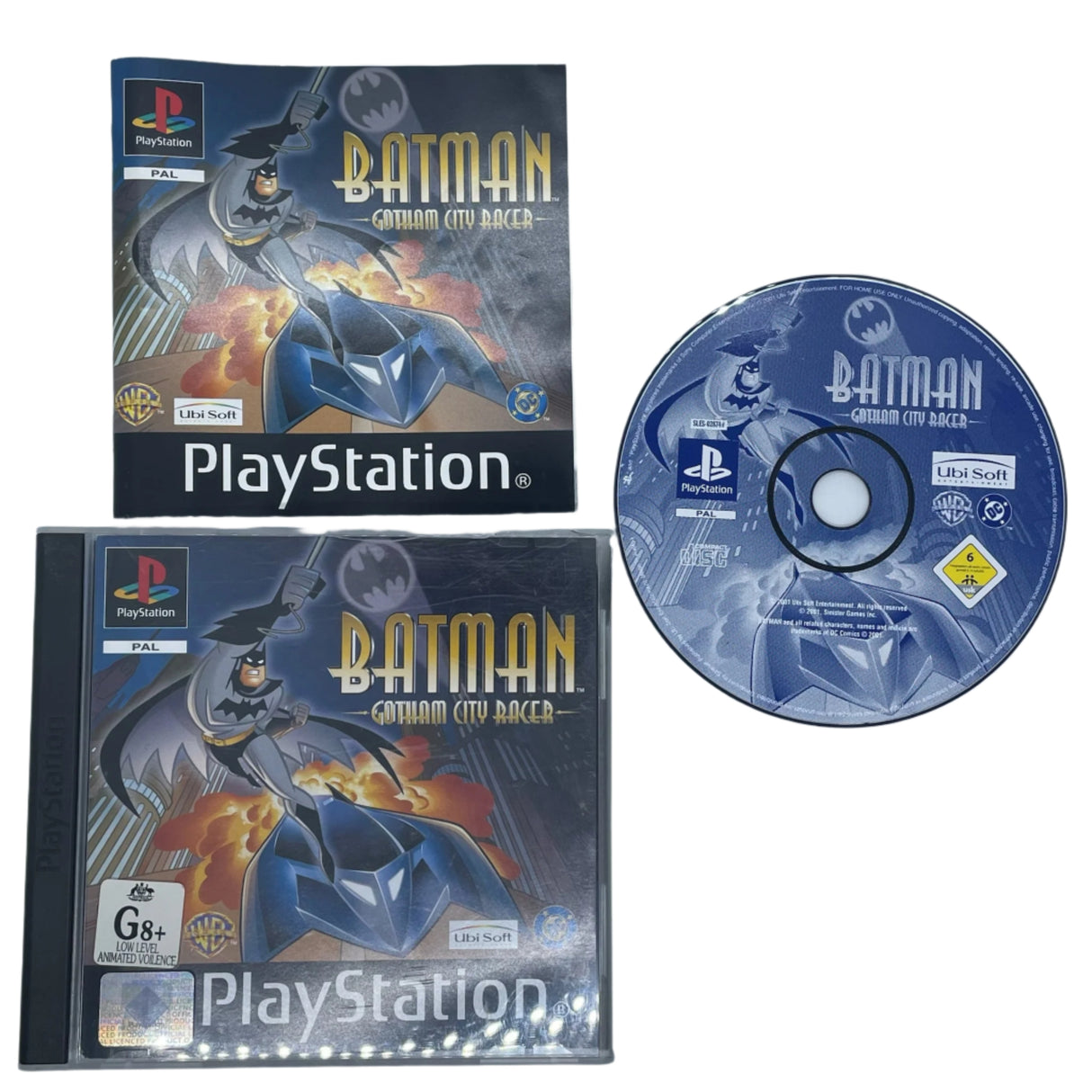 Batman Gotham City Racer PS1 Playstation 1 Game PAL