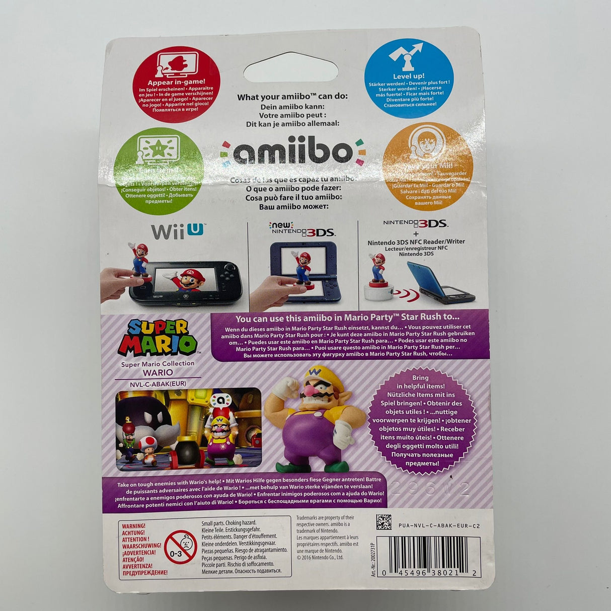 Super Mario Wario Nintendo Amiibo