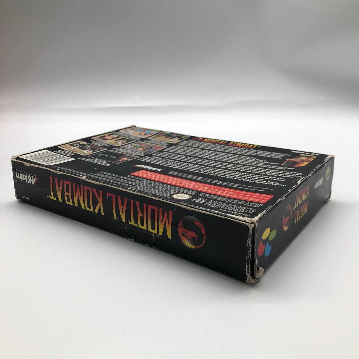 Mortal Kombat Super Nintendo SNES Game Boxed Complete PAL