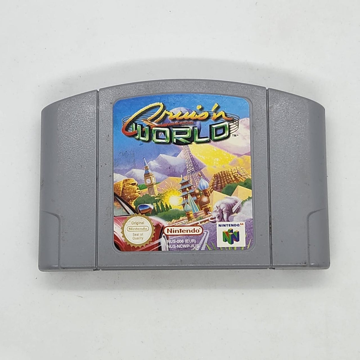 Cruis'n World Nintendo 64 N64 Game Cartridge PAL