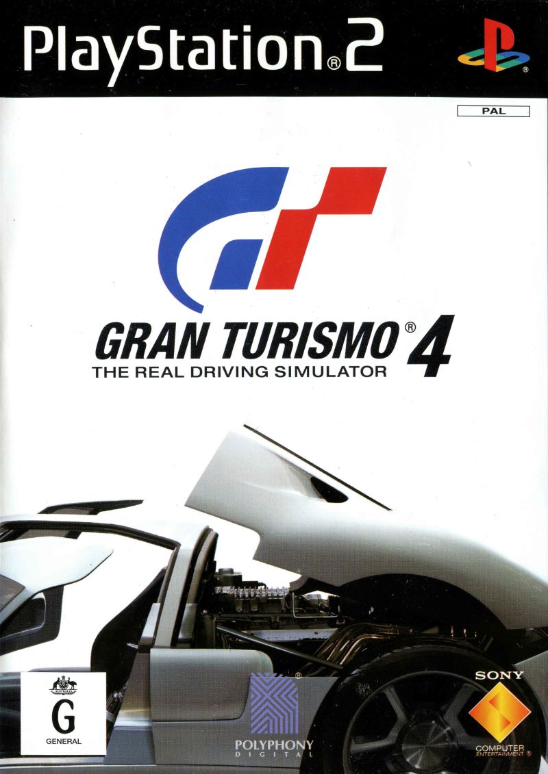 Gran Turismo 4 Playstation 2 PS2 Game PAL