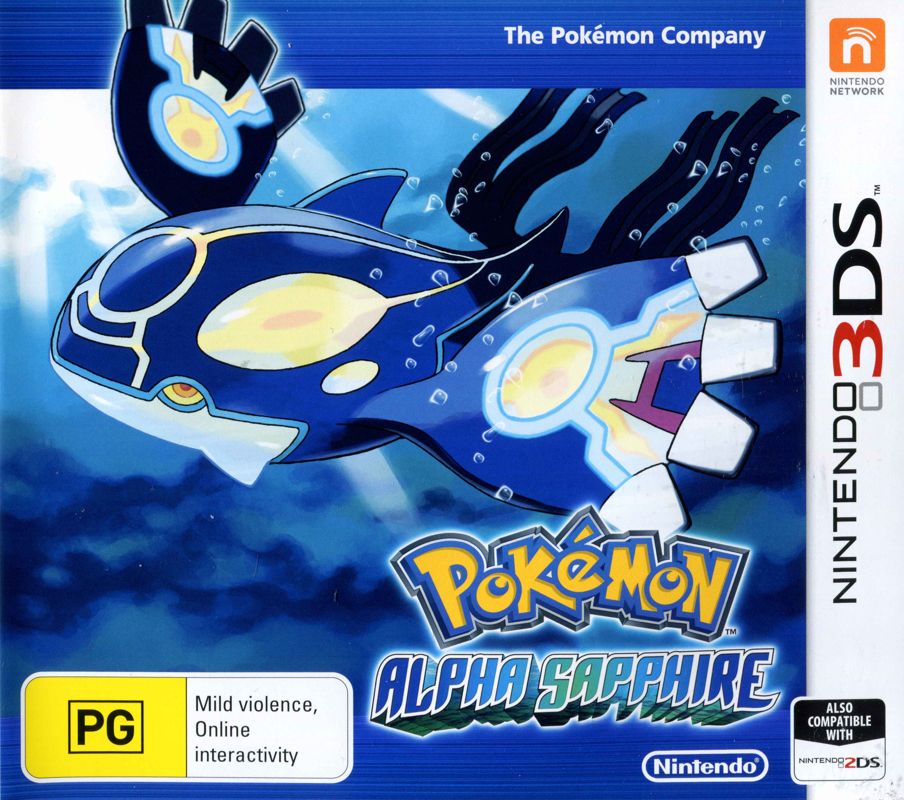 Pokemon Alpha Sapphire 3DS Game PAL