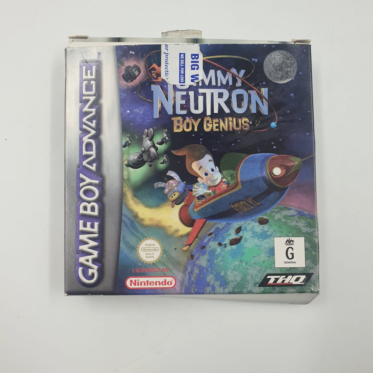 Jimmy Neutron Nintendo Gameboy Advance GBA Game Boxed Complete PAL