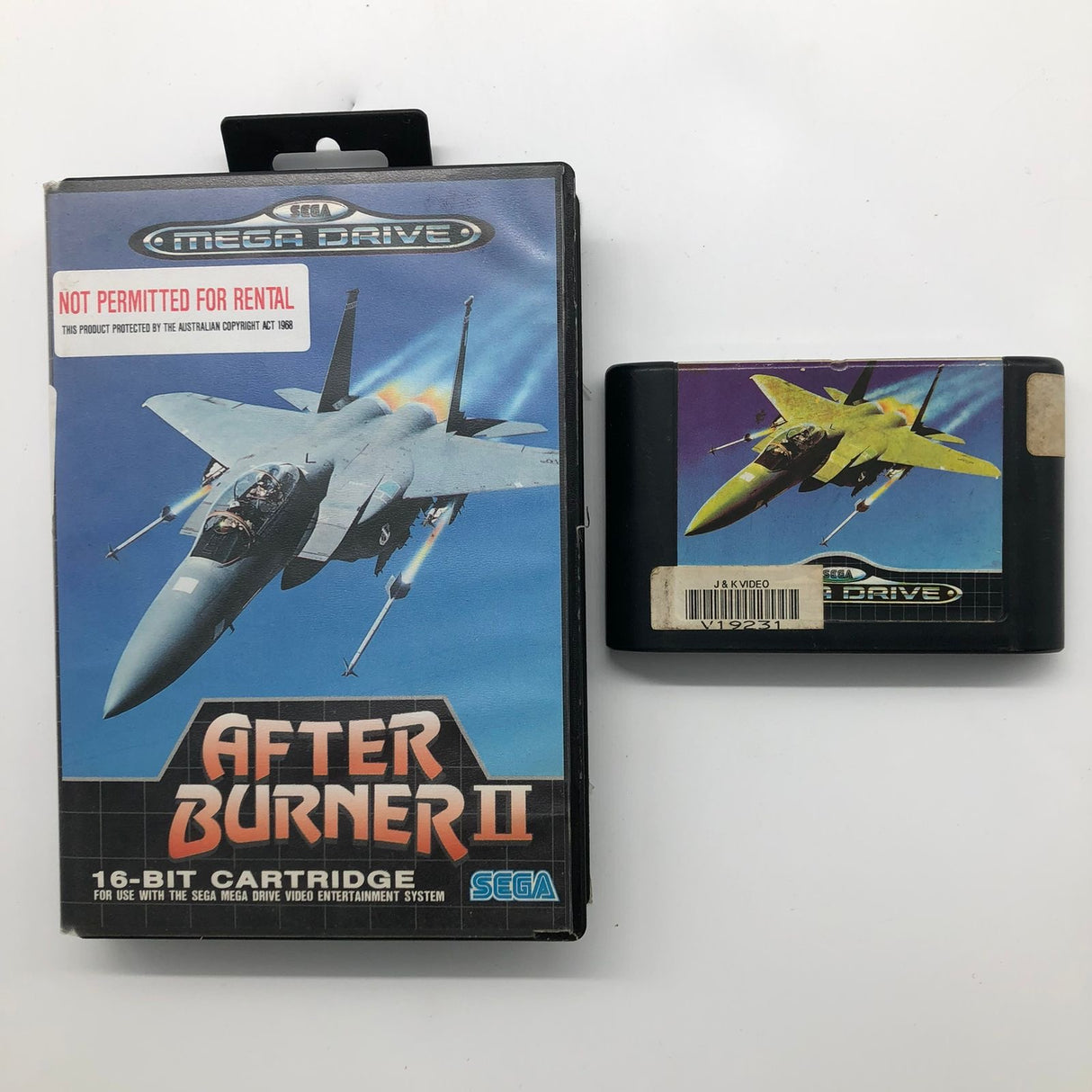 After Burner 2 Sega Mega Drive Game PAL