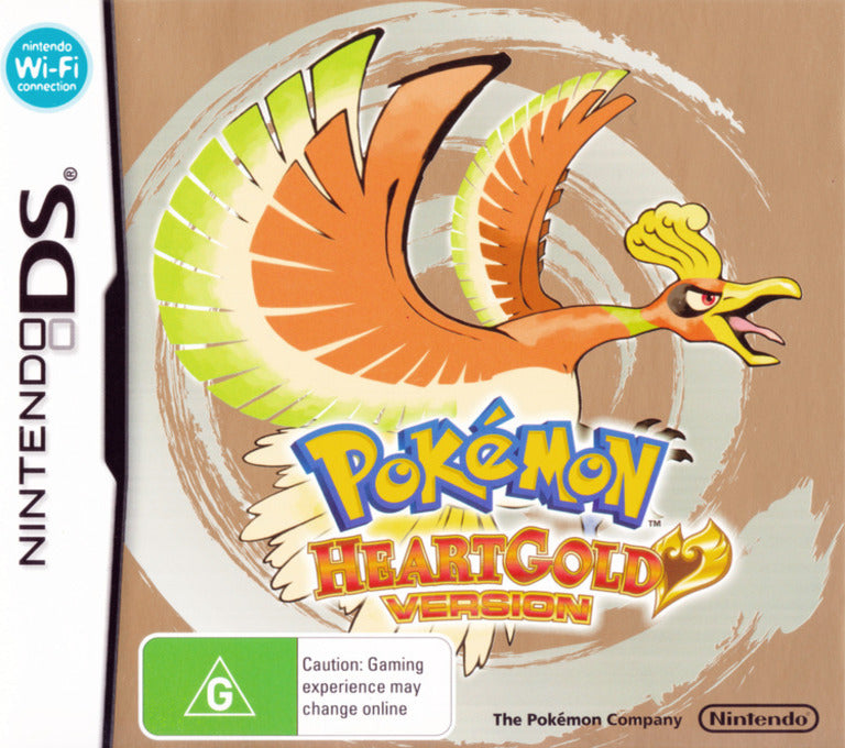 Pokemon HeartGold Version Nintendo DS NDS Game PAL