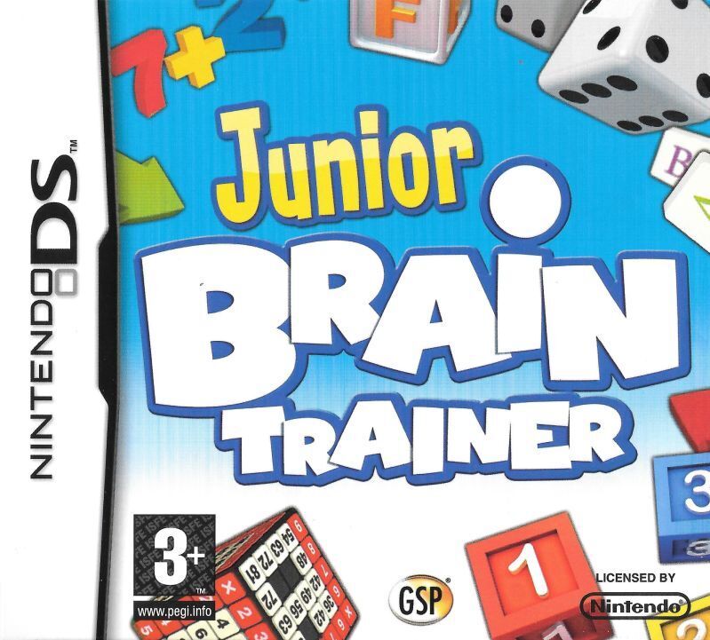 Junior Brain Trainer Nintendo DS NDS Game PAL