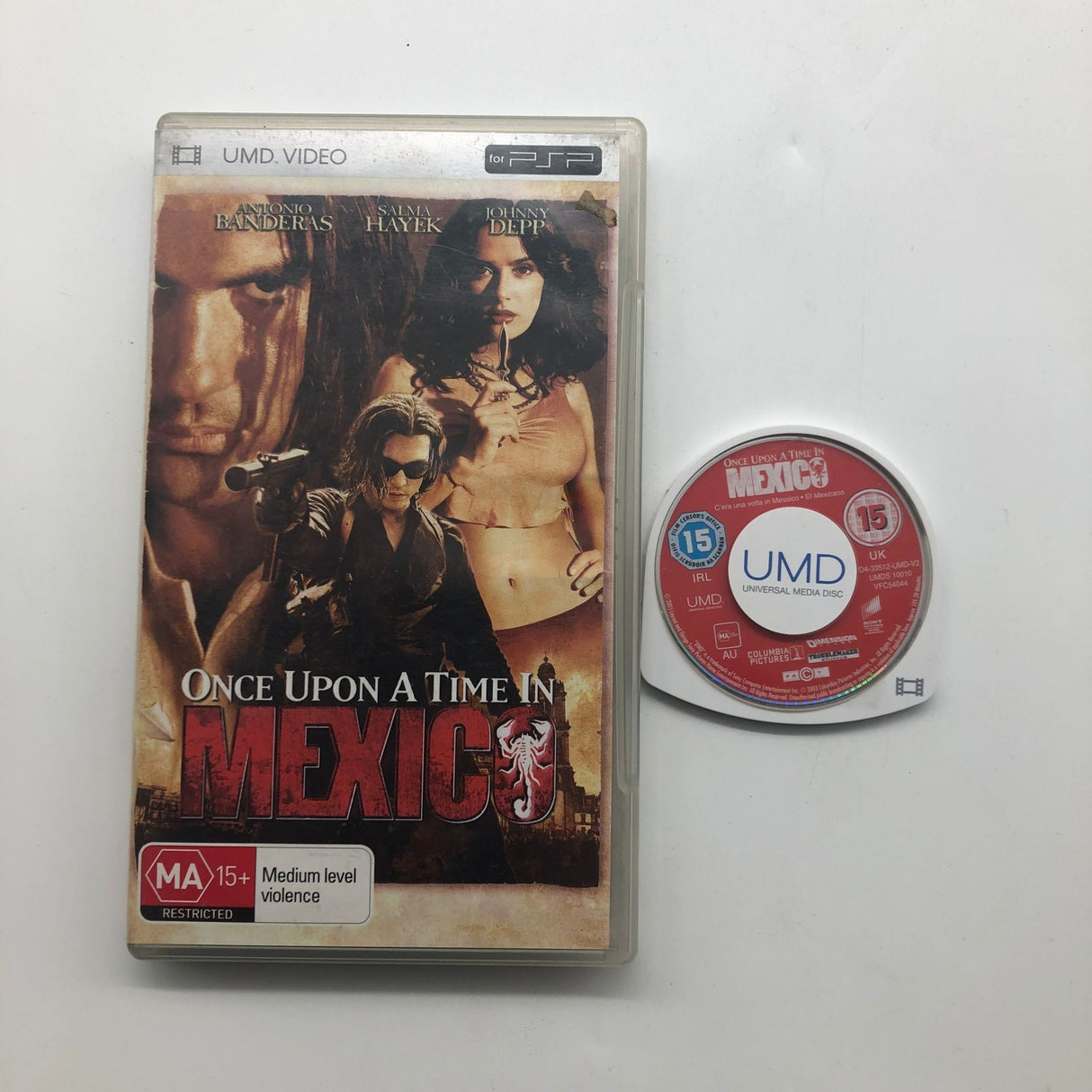 Once Upon A Time In Mexico PSP Playstation Portable UMD Video Movie