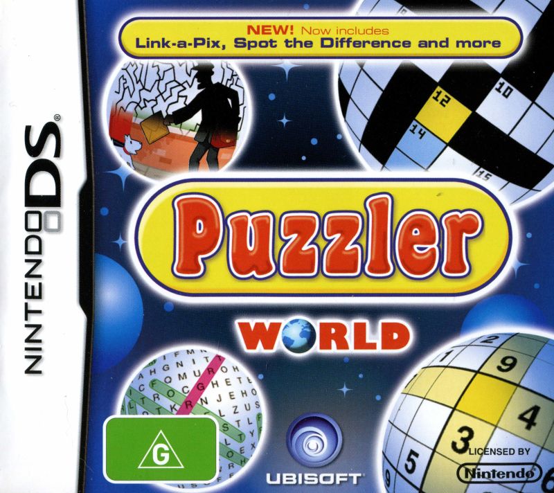 Puzzler World Nintendo DS NDS Game PAL