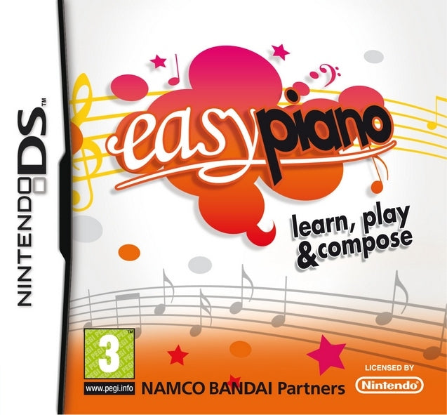 Easy Piano: Play & Compose Nintendo DS NDS Game PAL