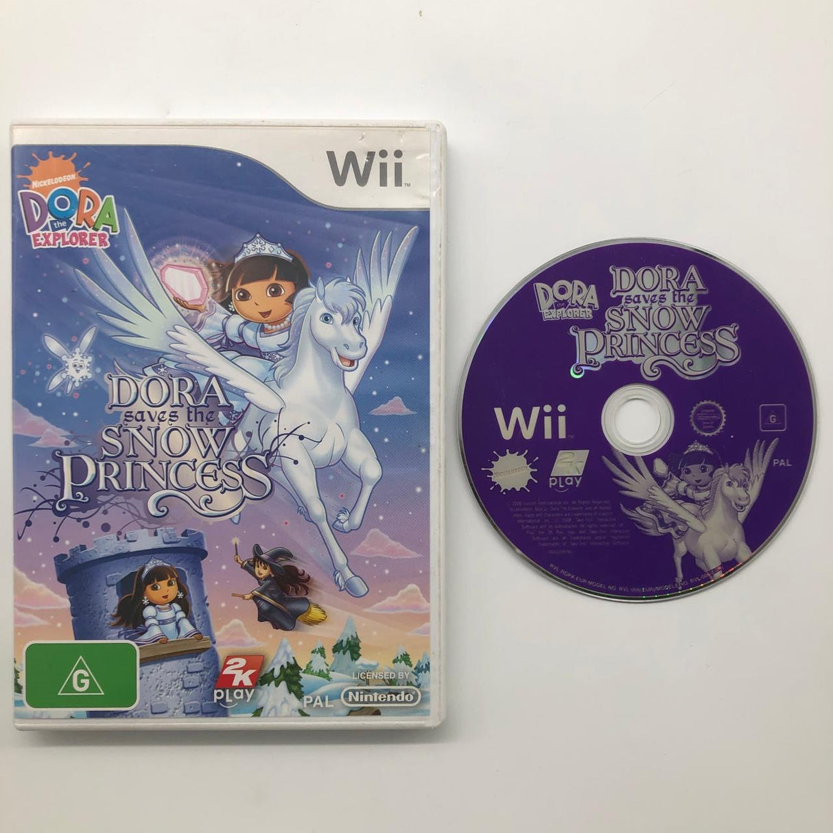 Dora Saves the Snow Princess Nintendo Wii Game PAL