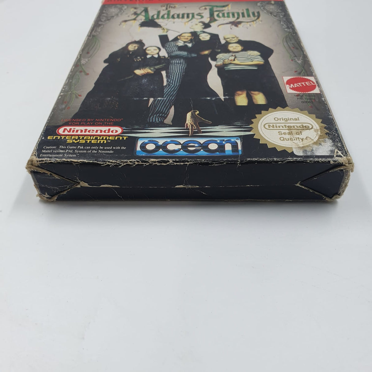 The Addams Family Nintendo Entertainment System NES Game Boxed + Manual PAL