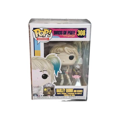 Birds of Prey Harley Quinn and Beaver #308 Pop Vinyl Figure