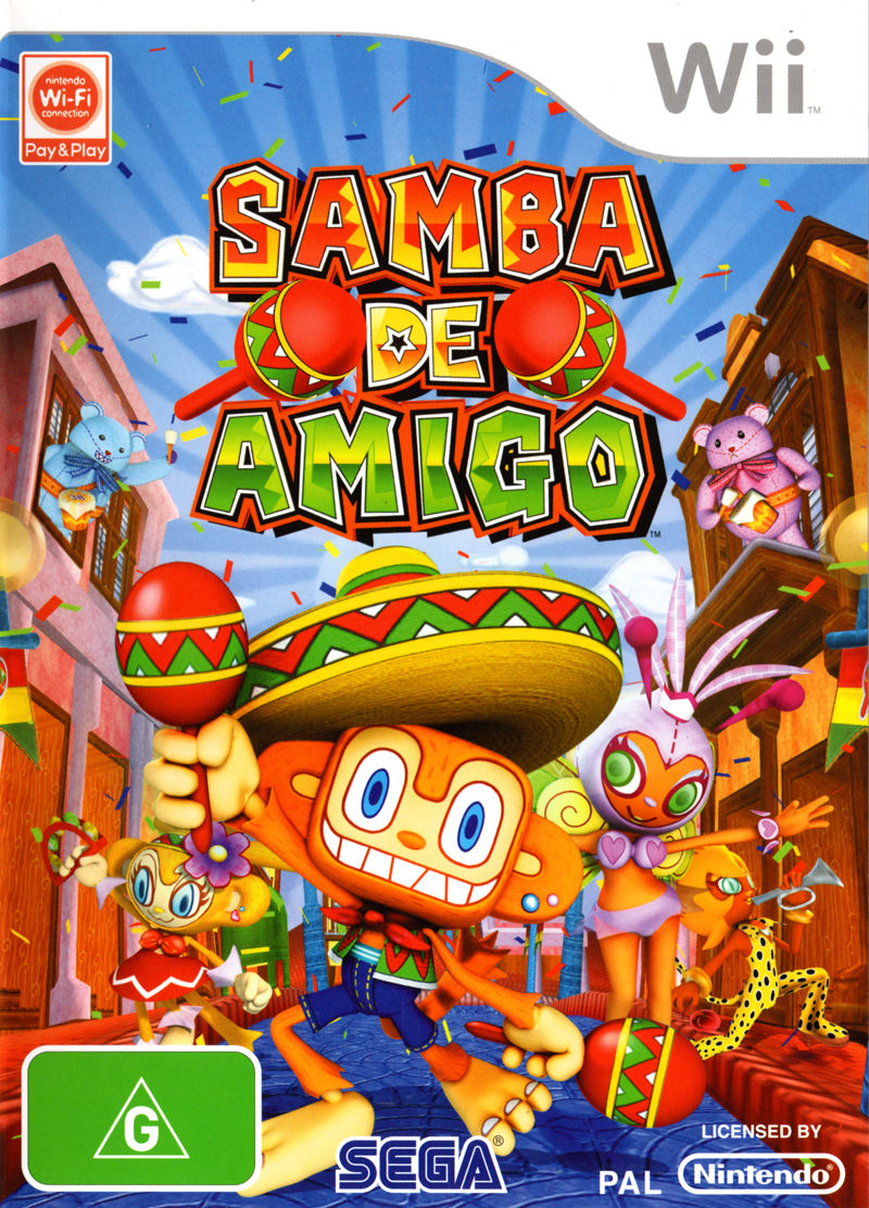 Samba de Amigo Nintendo Wii Game PAL