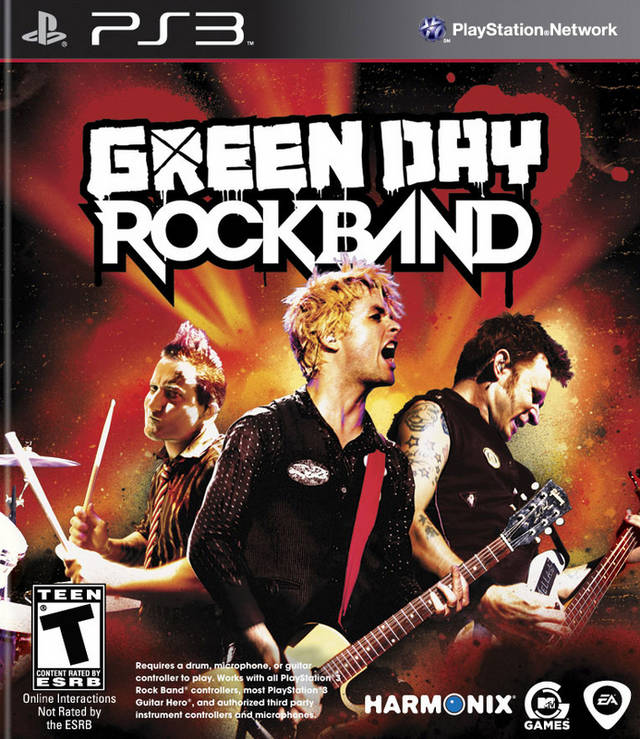 Green Day: Rock Band Playstation 3 PS3 Game PAL