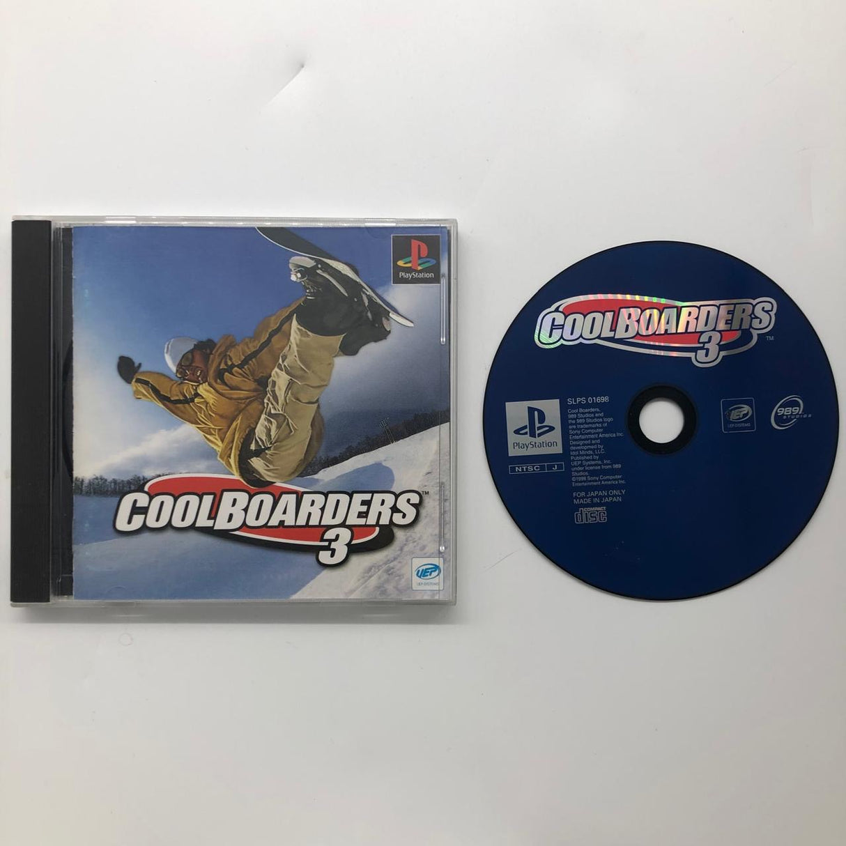 Cool Boarders 3 PS1 Playstation 1 Game NTSC-J