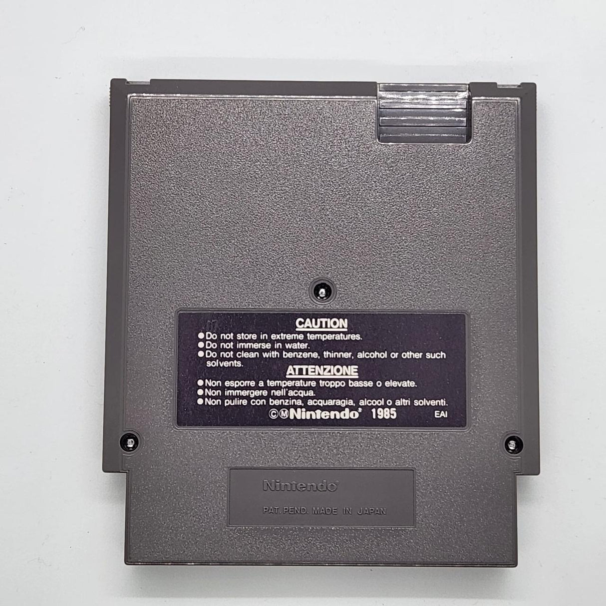 Kung Fu Nintendo Entertainment System NES Game PAL