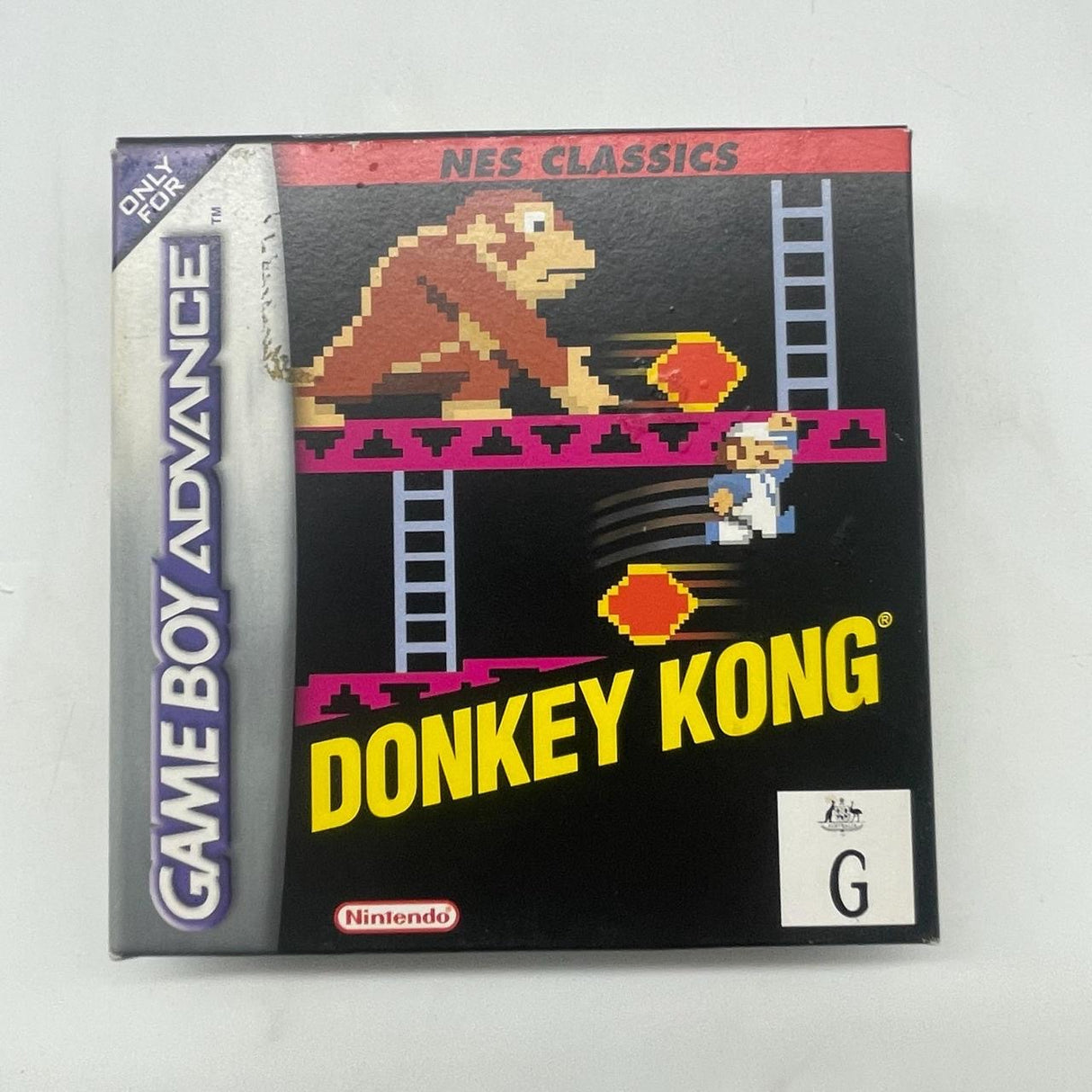 Donkey Kong Nintendo Gameboy Advance GBA Game Boxed Complete PAL
