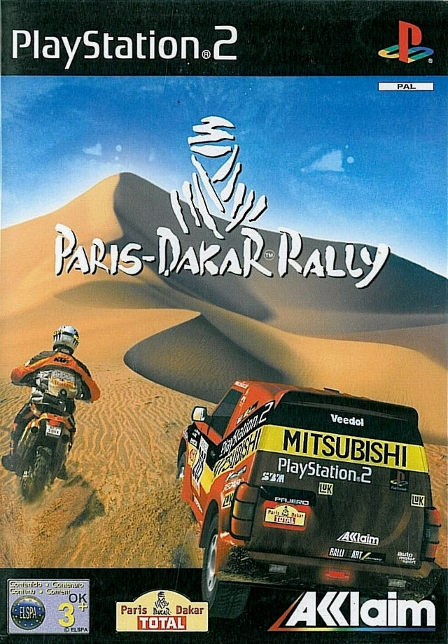 Paris-Dakar Rally Playstation 2 PS2 Game PAL