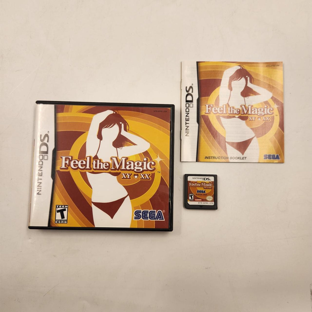 Feel the Magic XY/XX Nintendo DS Game + Manual