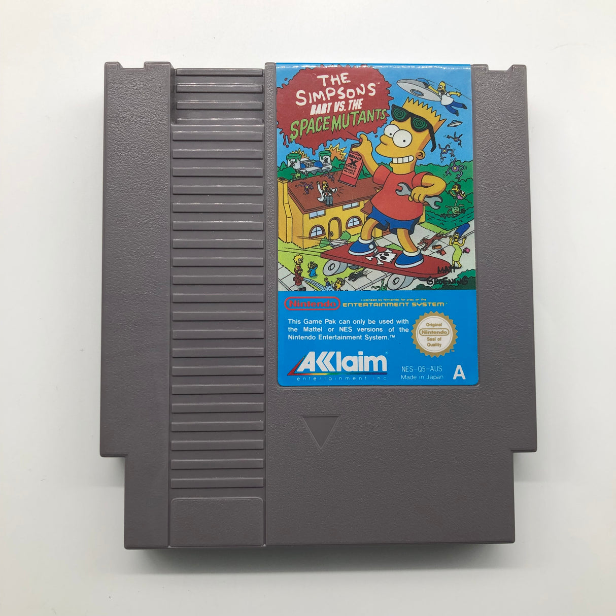 Nintendo The Simpsons Bart Vs. The Space Mutants Nintendo Entertainment System NES Game Boxed Complete PAL