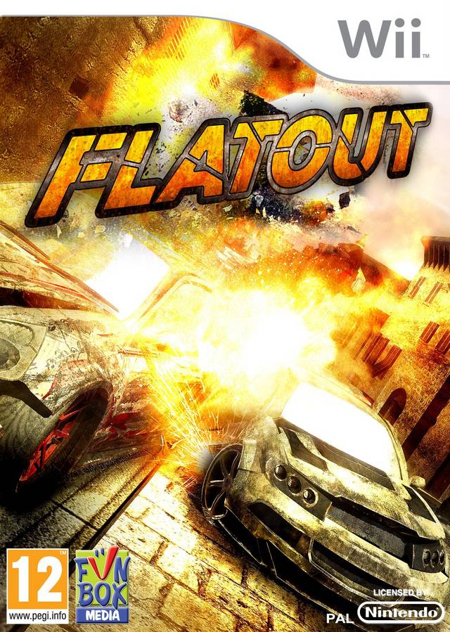 FlatOut Nintendo Wii Game PAL