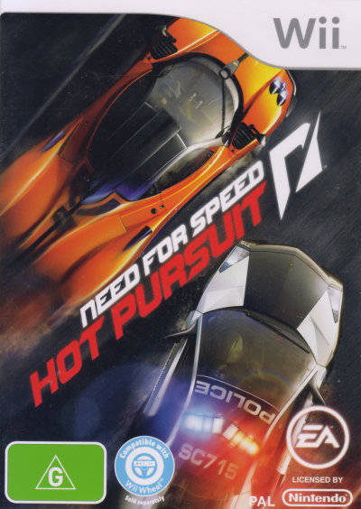 Need for Speed: Hot Pursuit Nintendo Wii Game PAL