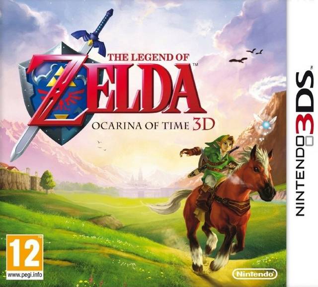 The Legend of Zelda: Ocarina of Time 3D 3DS Game PAL