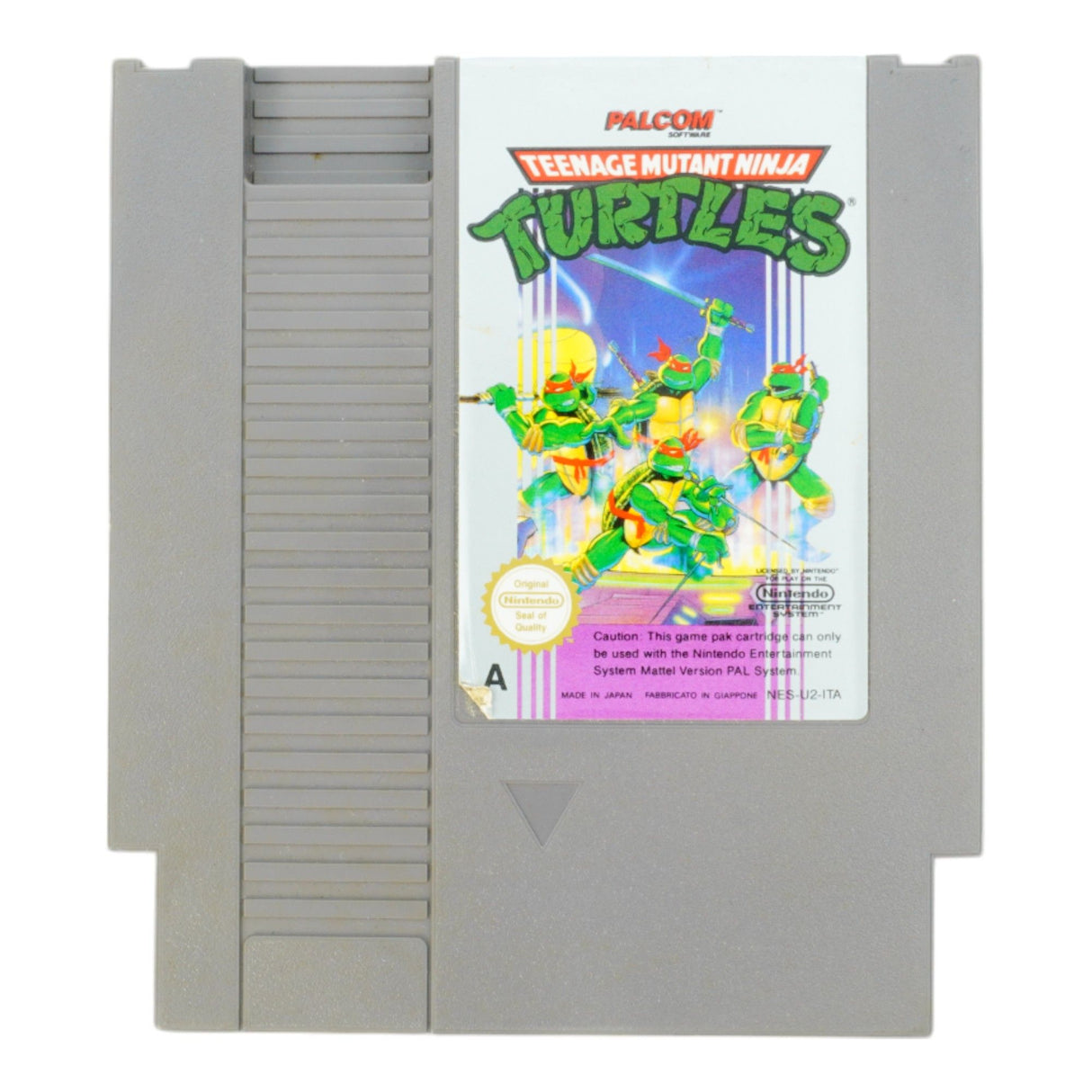 Teenage Mutant Ninja Turtles Nintendo Entertainment System NES Game Cartridge PAL