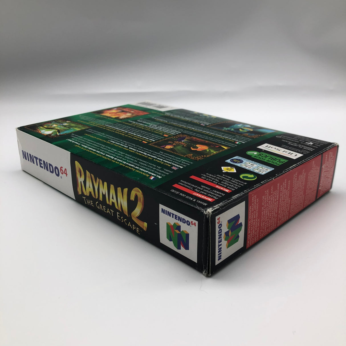 Rayman 2 The Great Escape Nintendo 64 N64 Game Boxed Complete PAL